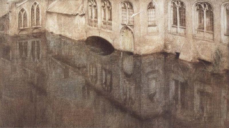 Fernand Khnopff In Bruges,The Sint-Janshospitaal oil painting image